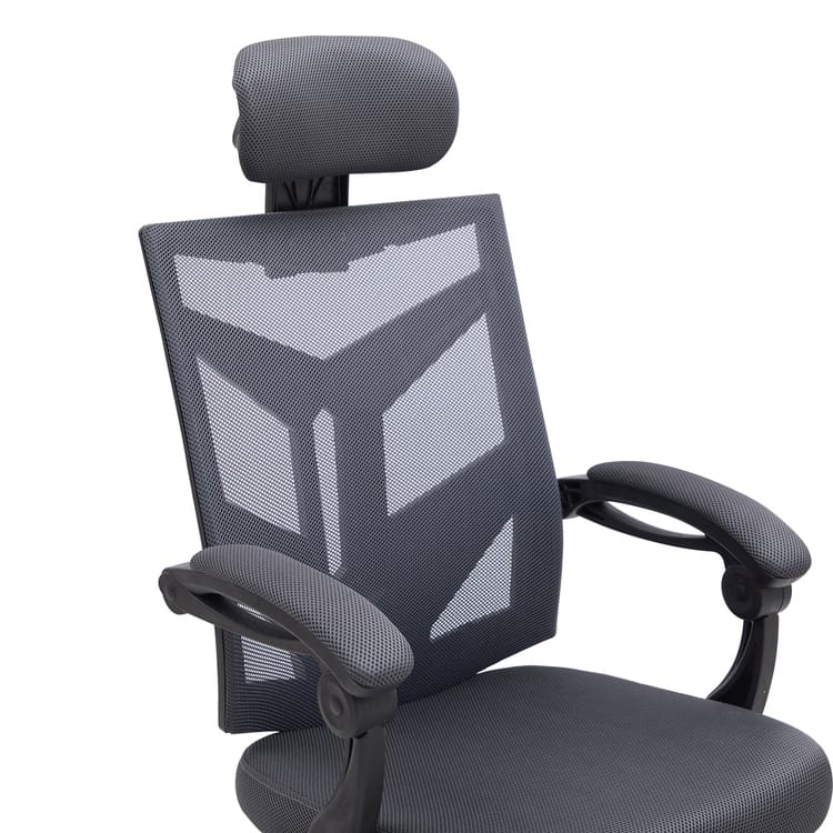 Adjustable Office Chair with Headrest Ergonomic Desk Chair High Back Mesh Office Chairs with Lumbar Support with Wheels