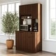 preview thumbnail 26 of 43, Living Skog Pantry Kitchen Microwave Storage Cabinet