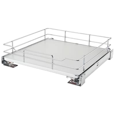 Rev-A-Shelf 5330 Series 20-1/2 Inch Pull Out Cabinet Organizer Basket