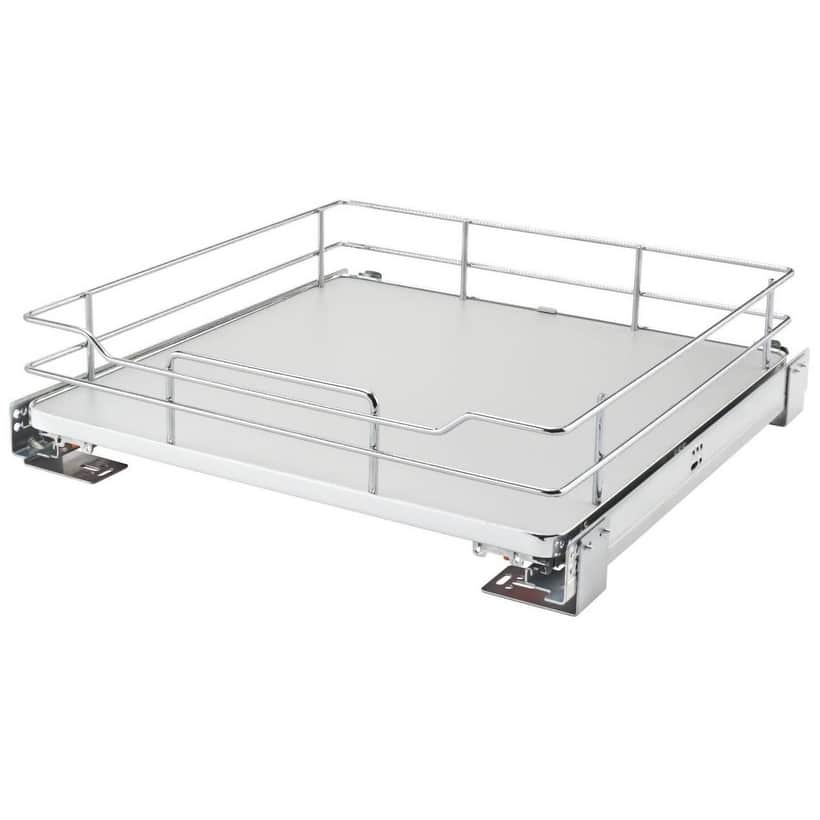 Rev-A-Shelf 5330 Series 20-1/2 Inch Pull Out Cabinet Organizer Basket