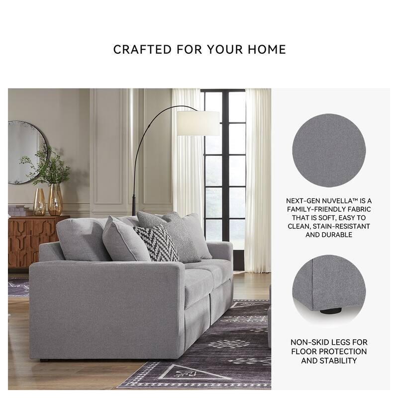 Signature Design by Ashley Modmax 2-Piece Loveseat - 76" W x 37" D x 36" H