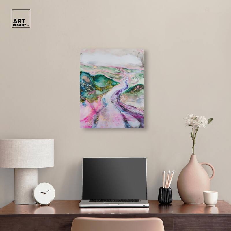 Noir Pulse II Canvas by Art Remedy, Gallery Wrapped
