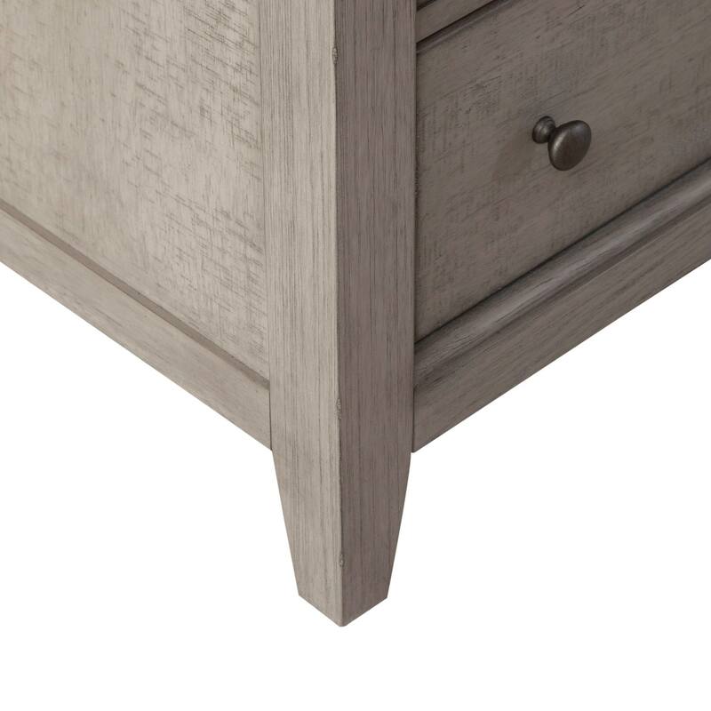 Ivy Hollow Weathered Linen & Dusty Taupe Dresser & Mirror