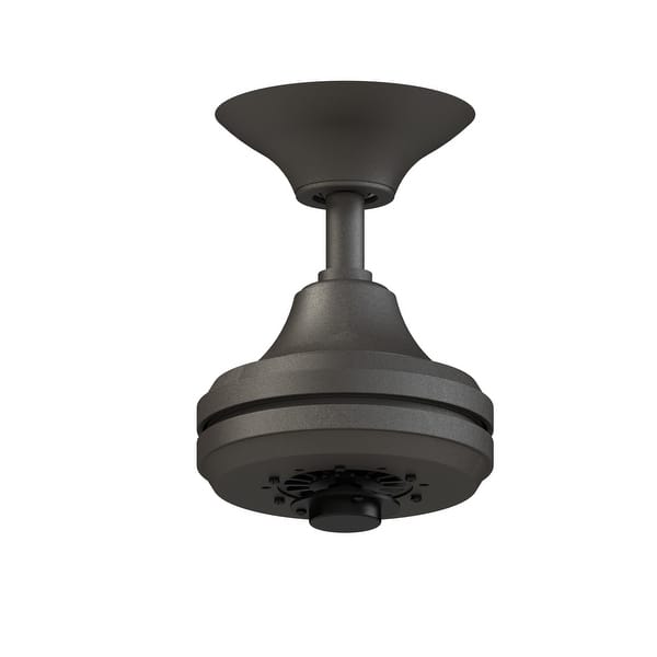 slide 2 of 10, Fanimation Spitfire Indoor/Outdoor Ceiling Fan Motor with Remote - Matte Greige