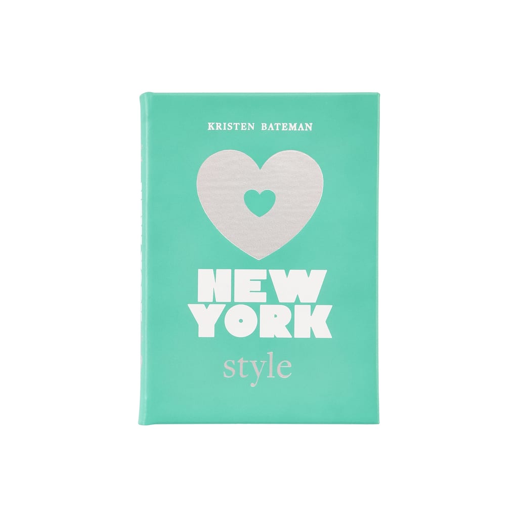 Graphic Image Little Book of New York Coffee Table Book, Leather, Blue