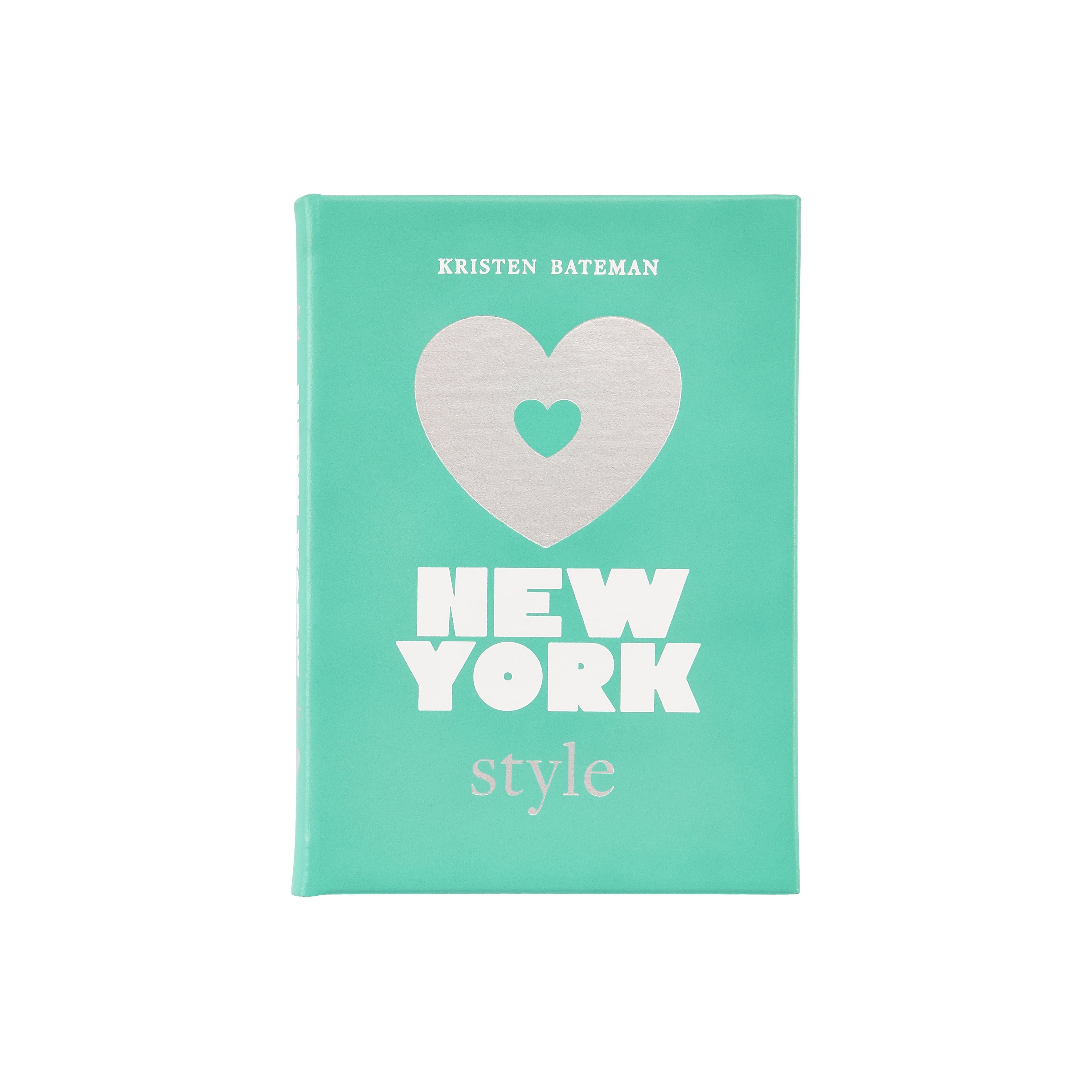 Graphic Image Little Book of New York Coffee Table Book, Leather, Blue
