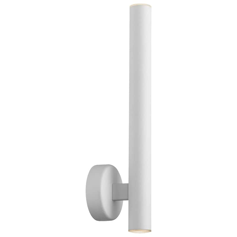 Access Lighting Pipeline LED Wall Sconce - Acrylic Lens - Dedicated LED - Matte White, White