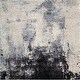 preview thumbnail 33 of 47, Noori Rug Lagoon Alice Distressed Abstract Modern Area Rug 5'1" x 5'1" - Charcoal/Black