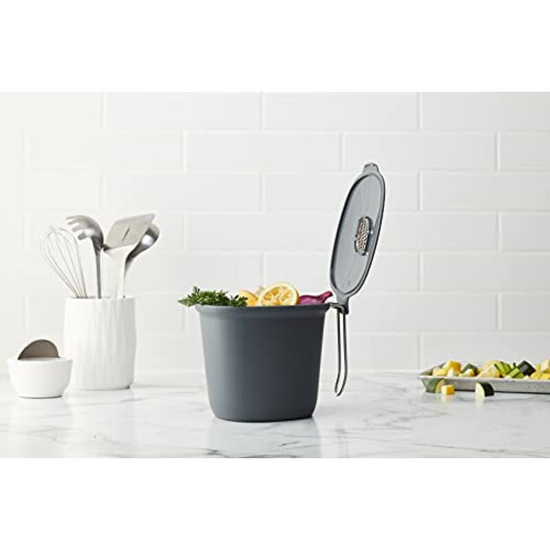 Chefn Compost Bin with Filter - 2.96 in x 4.92 in