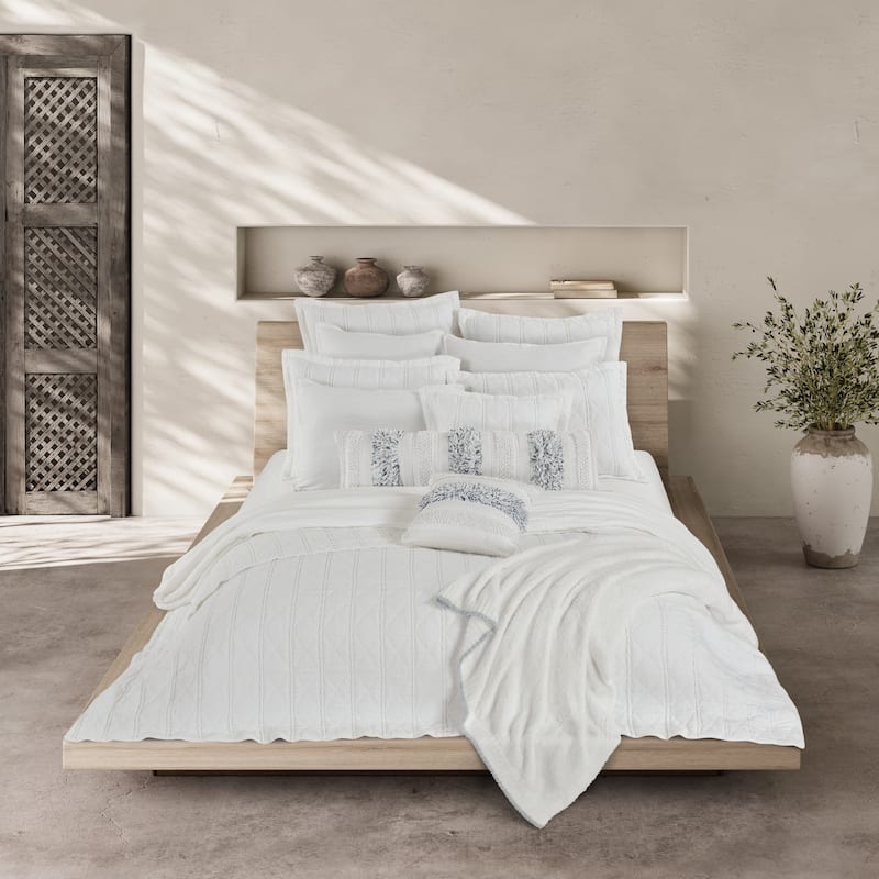Playa Coverlet - Full - Queen - White
