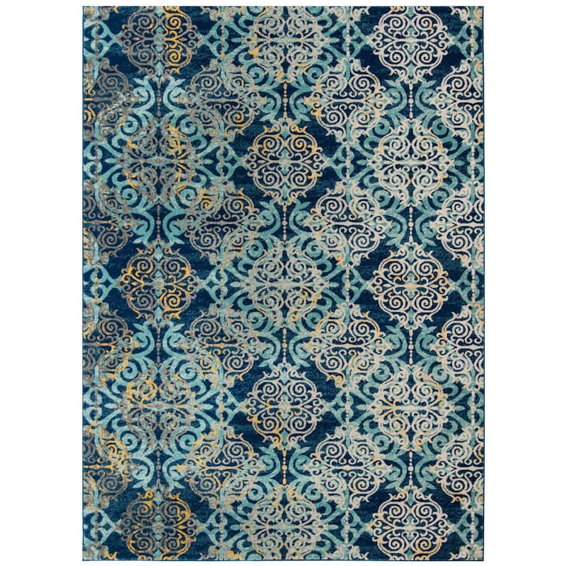 SAFAVIEH Evoke Deschka Vintage Boho Medallion Rug