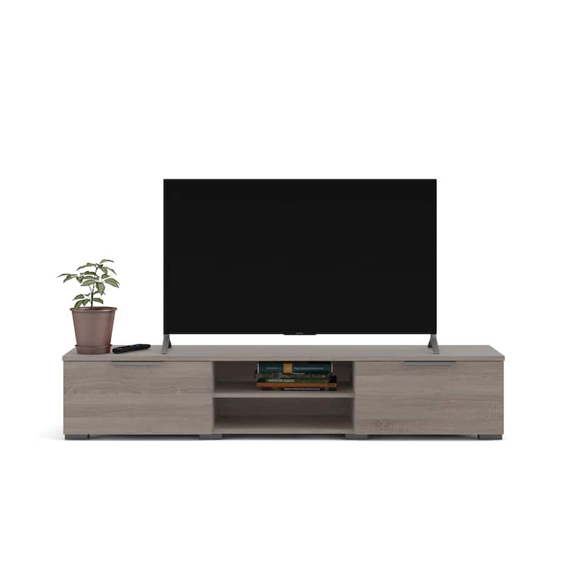 Porch & Den Match 2-Drawer and 2-Shelf TV Stand