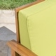 preview thumbnail 55 of 86, Christopher Knight Home - Outdoor Patio Conversation Set, Acacia Wood Frame, Cushions & Slatted Coffee Table