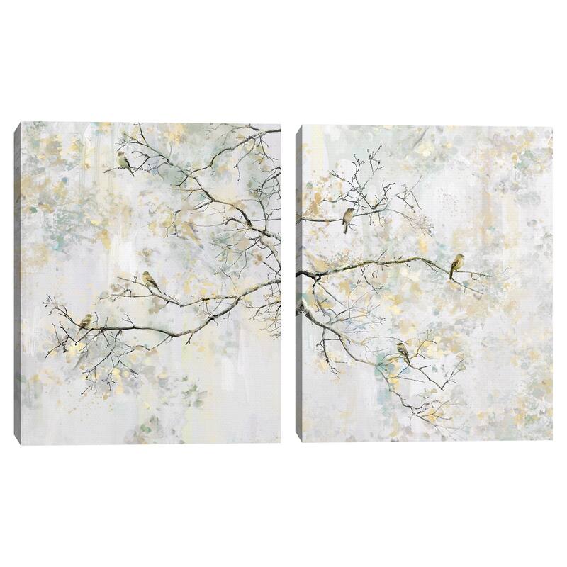 Perched II-III by Studio Arts Canvas Art Prints