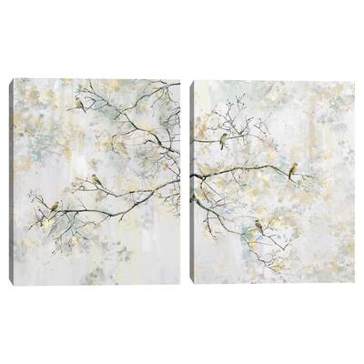 Perched II-III by Studio Arts Canvas Art Prints