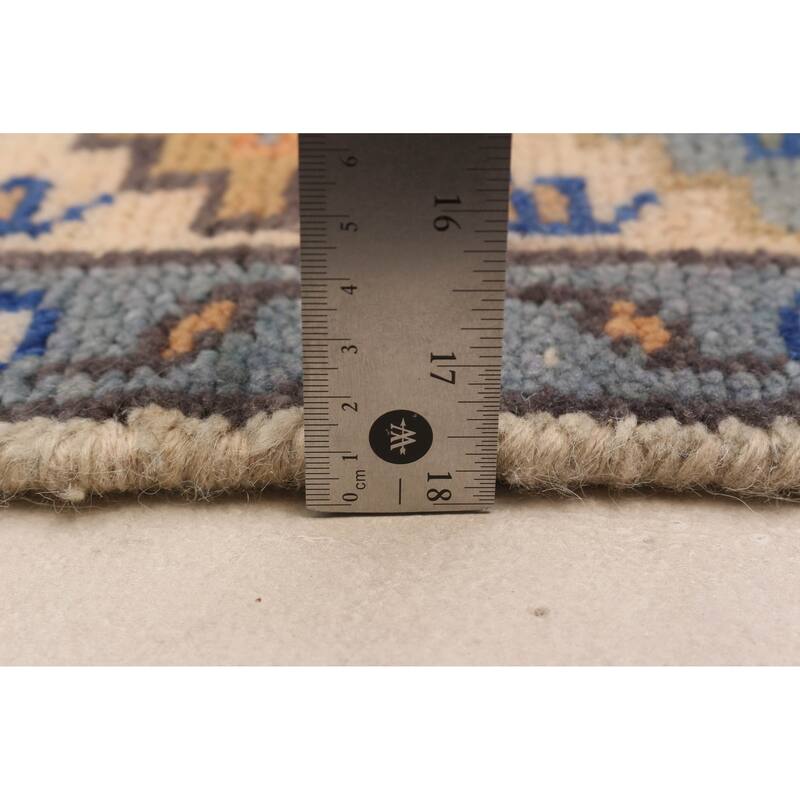 ECARPETGALLERY Hand-knotted Jules Serapi Ivory Wool Rug - 8'1 x 9'8