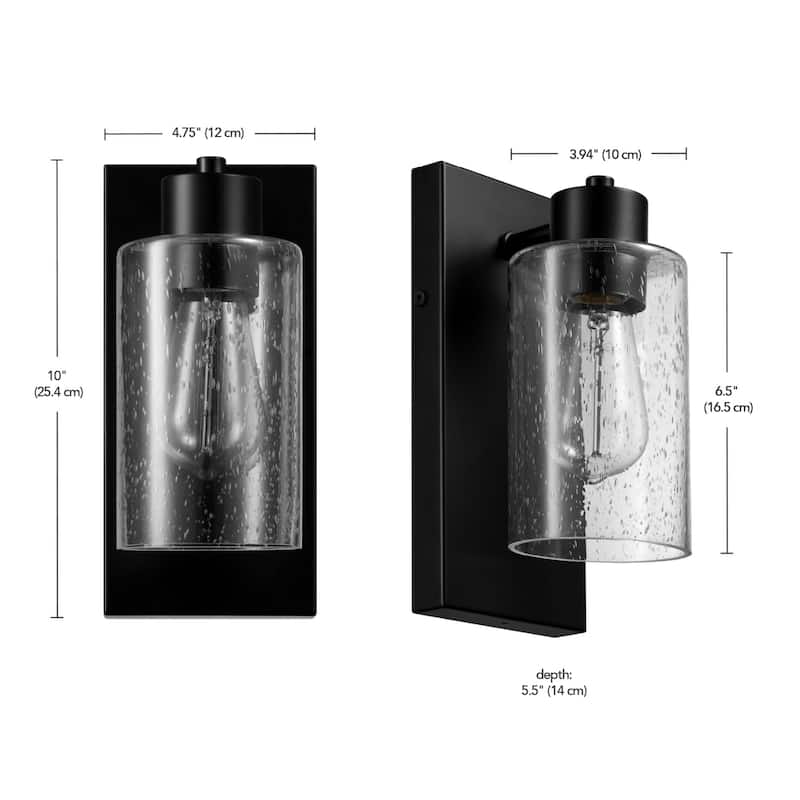 Globe Electric 91009562 Yara 10" Tall Outdoor Wall Sconce