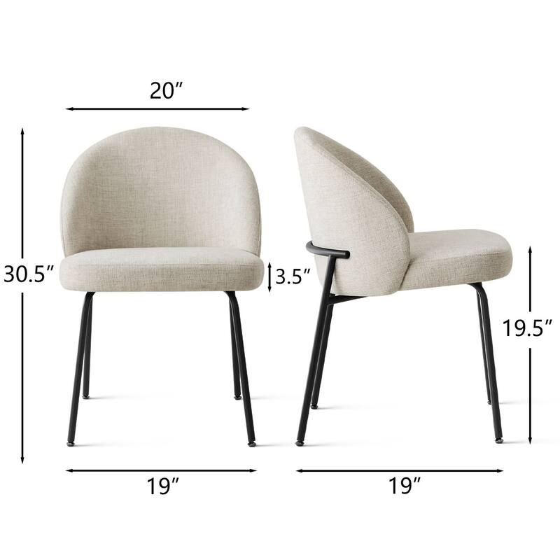 Upholstered Dining Chairs(Set of 6)