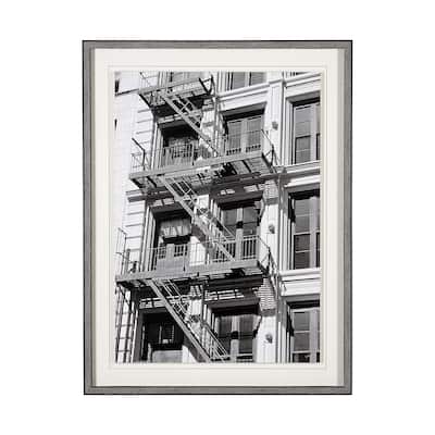 New York Fire Escape Framed Art Print