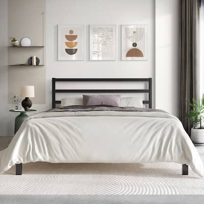 CraftPorch Simple Classic Metal Platform Bed