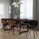preview thumbnail 1 of 27, WYNDENHALL Avondale Mid Century Modern Dining Chair - 20.75"w x 19.5"d x 29.5"h Black