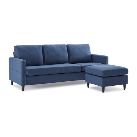 Gene Reversible Sectional Sofa - 82.6" * 57.8" * 33.5"