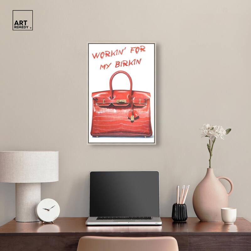 Doll Memories - Red Dream Canvas by Art Remedy