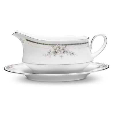 Noritake Sweet Leilani Gravy with Tray (2 Pieces), 13 oz.
