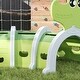 preview thumbnail 9 of 7, Qaba Crocodile Kids Play Tunnel, Toddler Tunnel for Kids 3-6 to Crawl and Climb Through, Kids Play Equipment, Green