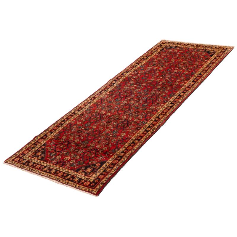 ECARPETGALLERY Hand-knotted Andelz Copper Wool Rug - 3'6 x 9'9