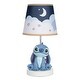 preview thumbnail 1 of 5, Bedtime Originals Disney Stitch Hand-Painted 3D Sculpted Nursery Lamp and Shade