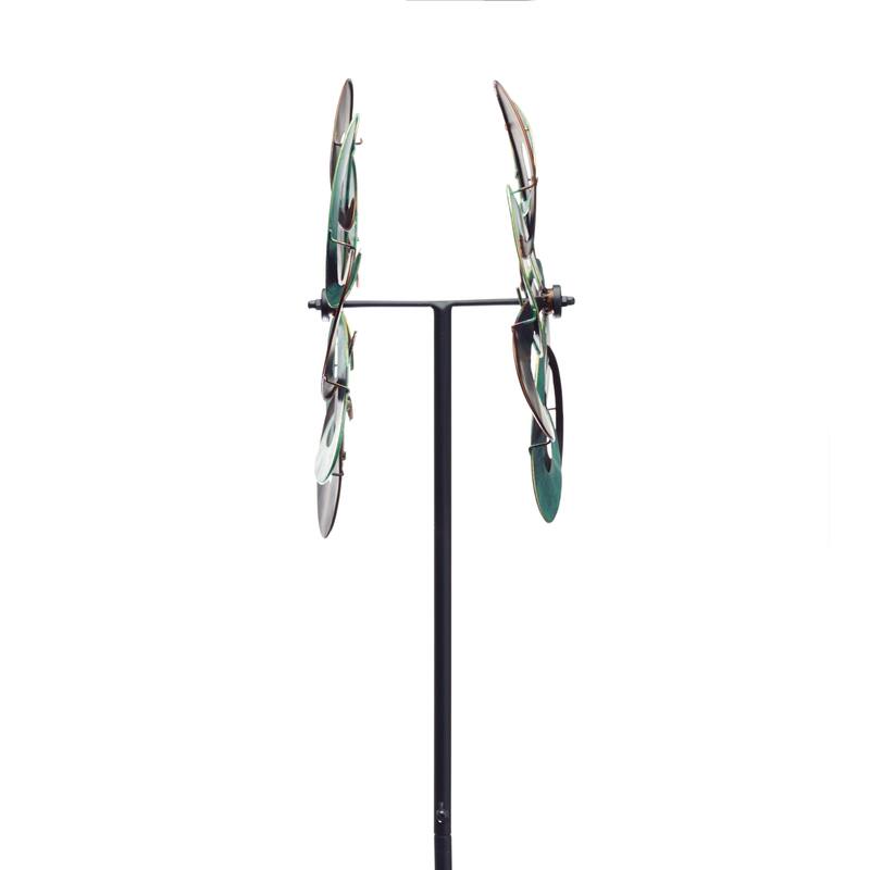 Southern Patio Pinwheel Wind Spinner Yard Stake