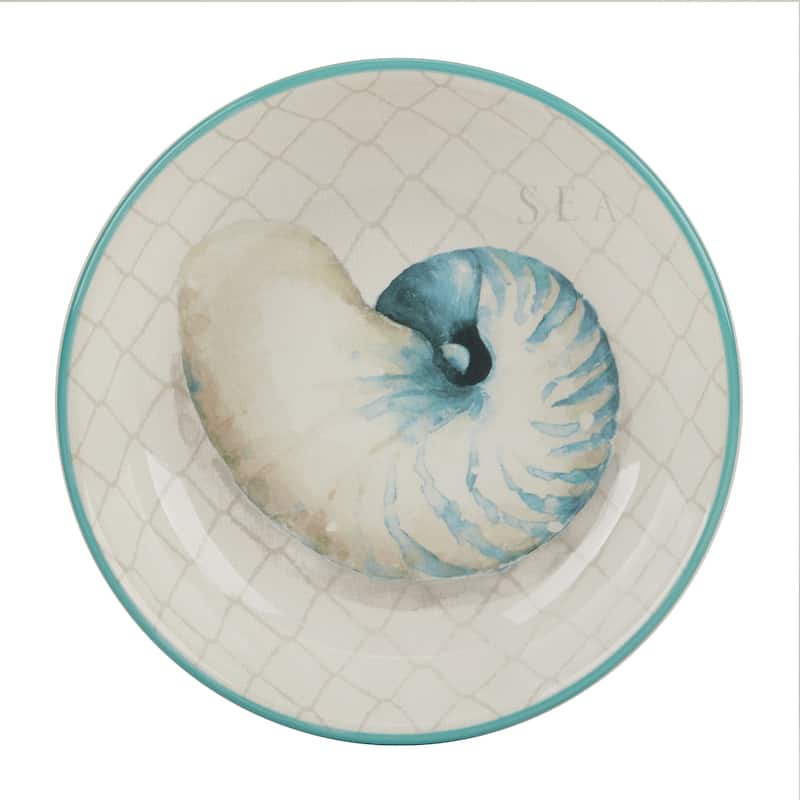Certified International Ocean View Set of 4 Soup Bowls - 9" Diam x 2"