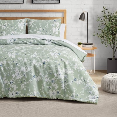 Lucky Brand Fianna Reversible Floral Luxury Comforter Bedding Set
