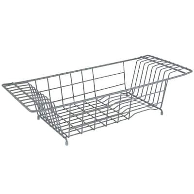 Kitchen Details Grey Over-the-sink Dish Rack - 19.92" x 7.99" x 5.12"