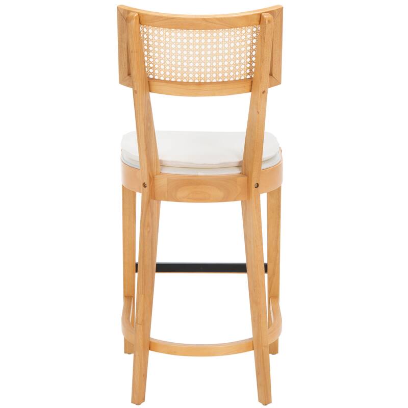 SAFAVIEH Nana 27-inch Counter Stool - 18.5 In. W x 20.6 In. D x 42.7 In. H - 19Wx21Dx43H