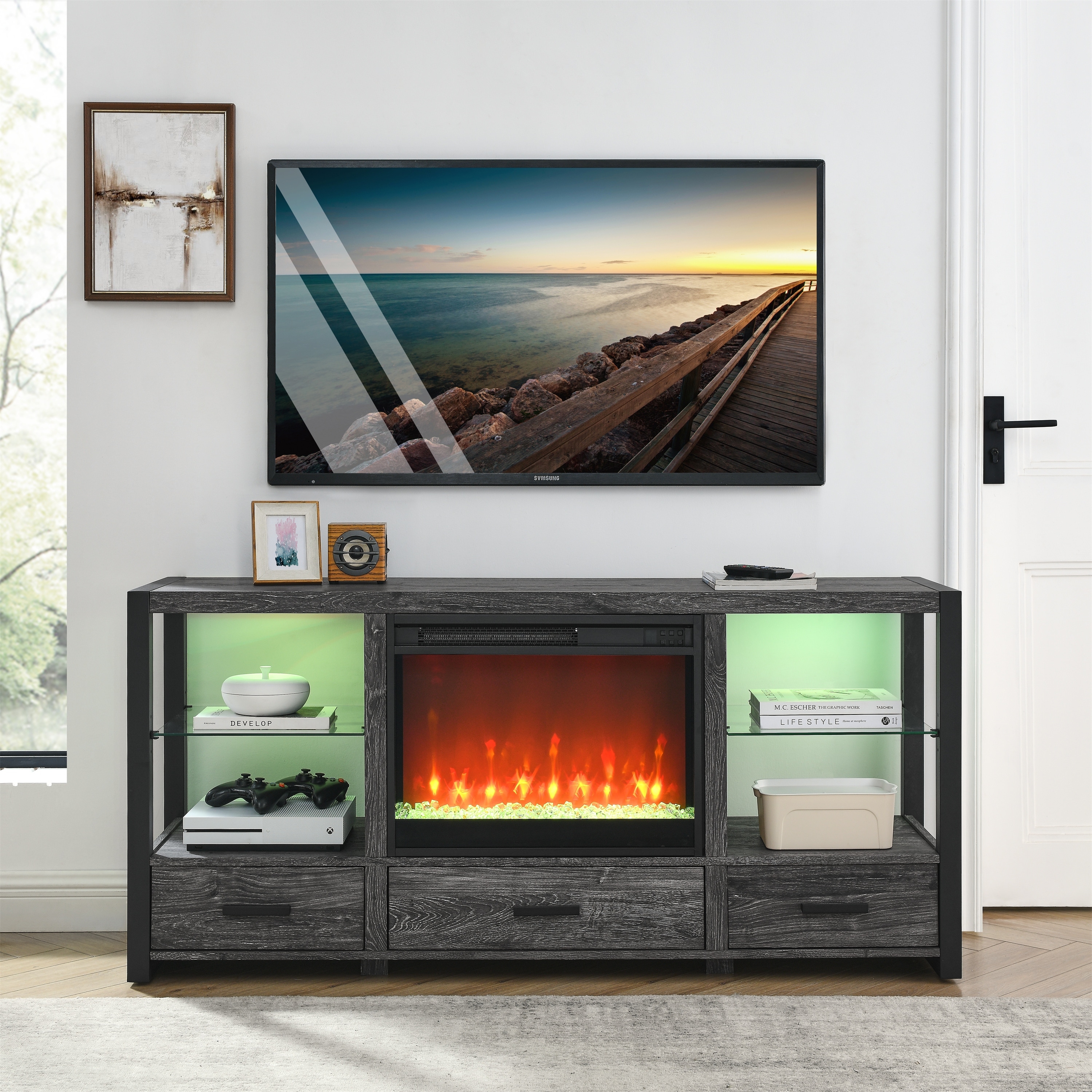 Corner tv stand for outlet 60 inch flat screen tv