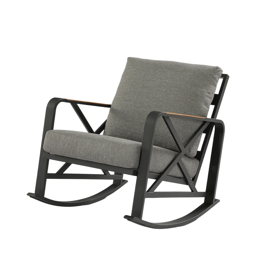 Patio Rocker With Cushions