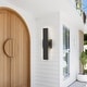 preview thumbnail 35 of 94, Aluminum LED Outdoor Wall Sconce Black Exterior Wall Light (1 / 2Pack)