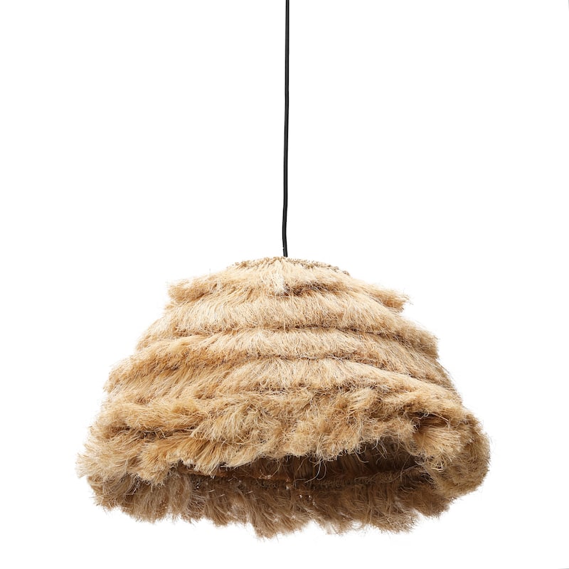 Natural Fiber Pendant Lamp