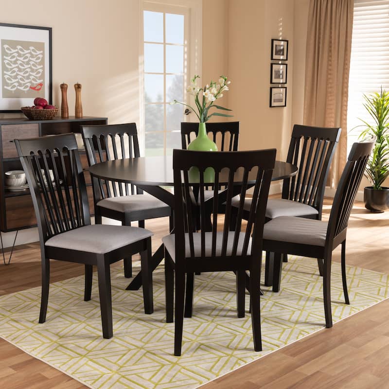 Lore Modern and Contemporary 7-Piece Dining Set