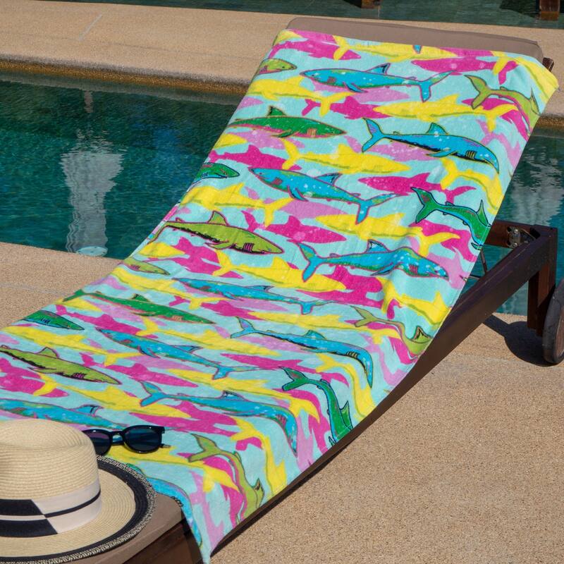 Arkwright Cotton Printed Novelty Beach Towel - 30x60 Inches