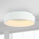 preview thumbnail 1 of 18, Rafael 17.7" LED Flush Mount Ceiling Light, by JONATHAN Y White