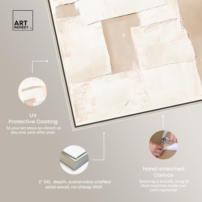 Plastered Planes III Canvas by Art Remedy