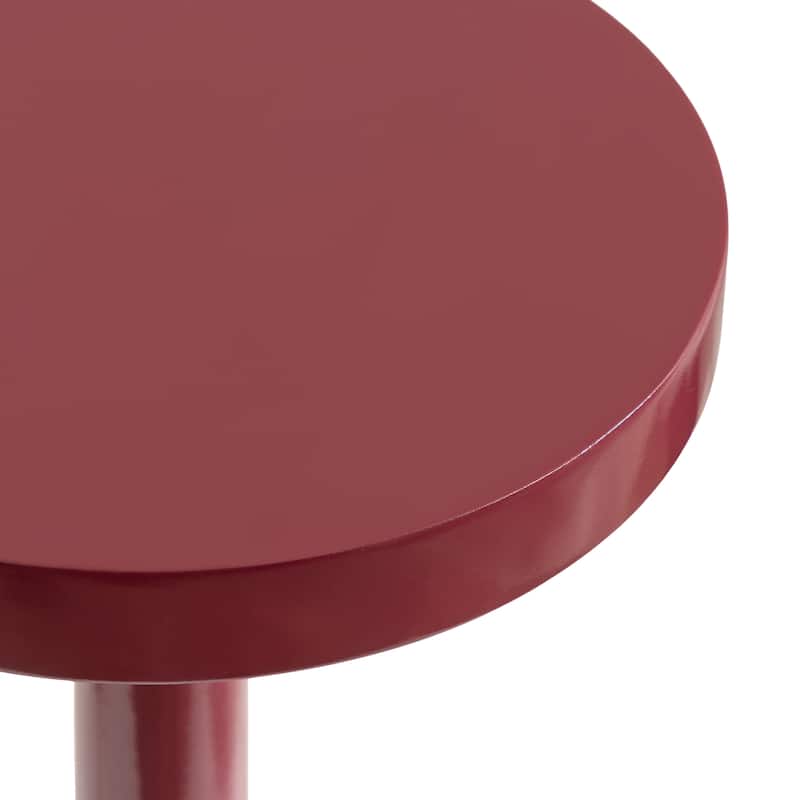 Kate and Laurel Wegner Wooden Drink Table