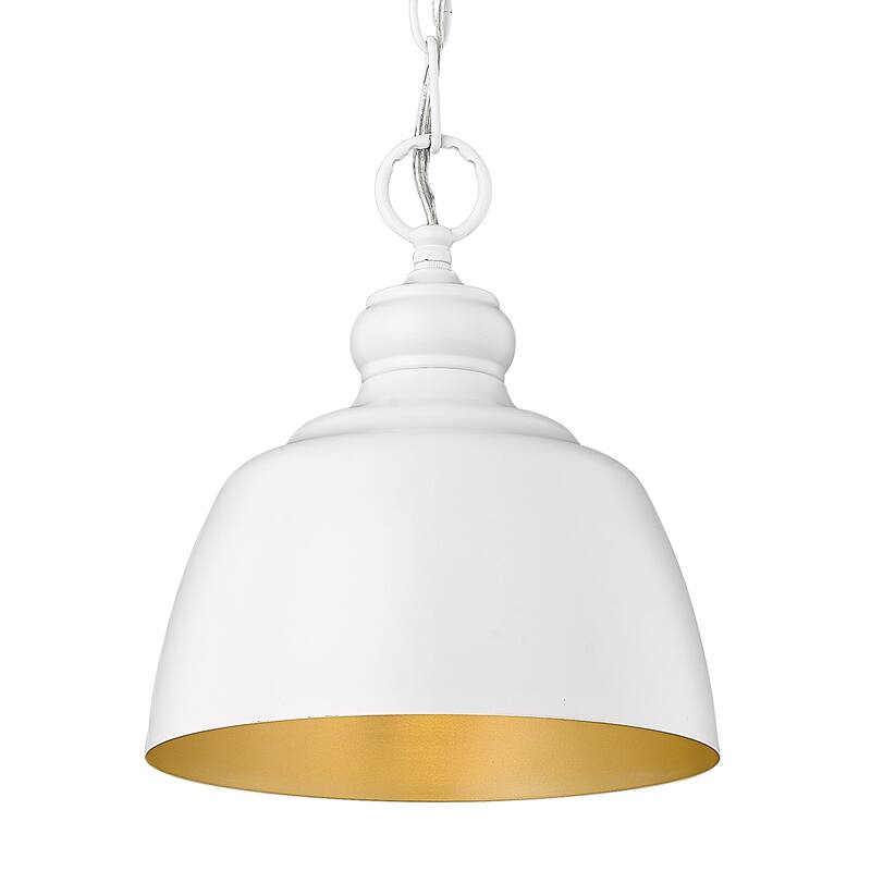 Golden Lighting 0316-M1L Holmes 9" Wide Mini Pendant