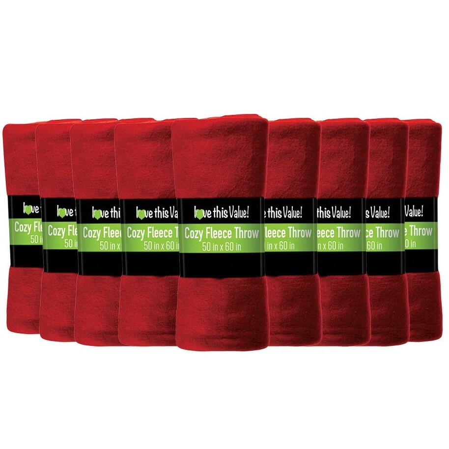 Soft Wholesale Fleece Blankets 24 Pack Assorted Fleece Throw Lot Bed Bath Beyond 11614089