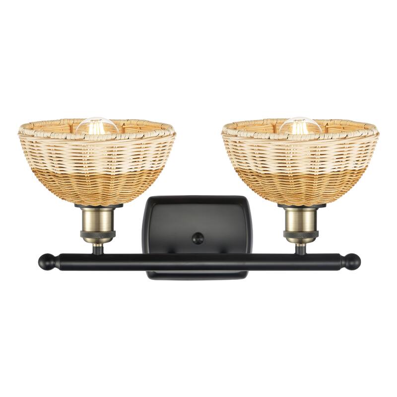 Innovations Lighting Endless Possibilities Ballston - Bristol Natural II - 2 Light 18" Bath Vanity Light