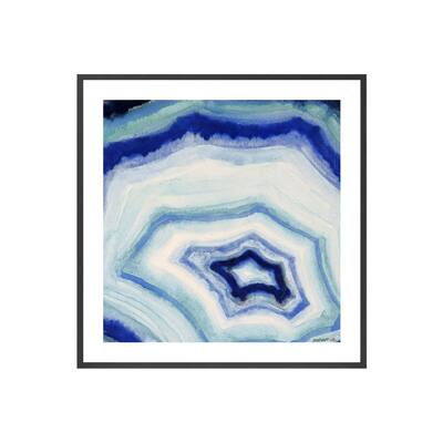 Ocean Geode II Framed Print Wall Art by Norman Wyatt Jr.