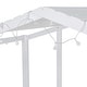 preview thumbnail 15 of 16, Twin Loft Bed with Slide, Blackboard, and Light Strip, White - Fun Design